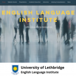 This picture shows the homepage of the English Language Institute Open Educational Resources Website that this picture links to