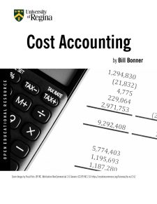 Cost Accounting book cover