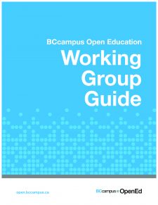 Working Group Guide book cover