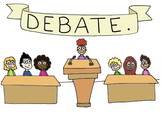 two debate teams