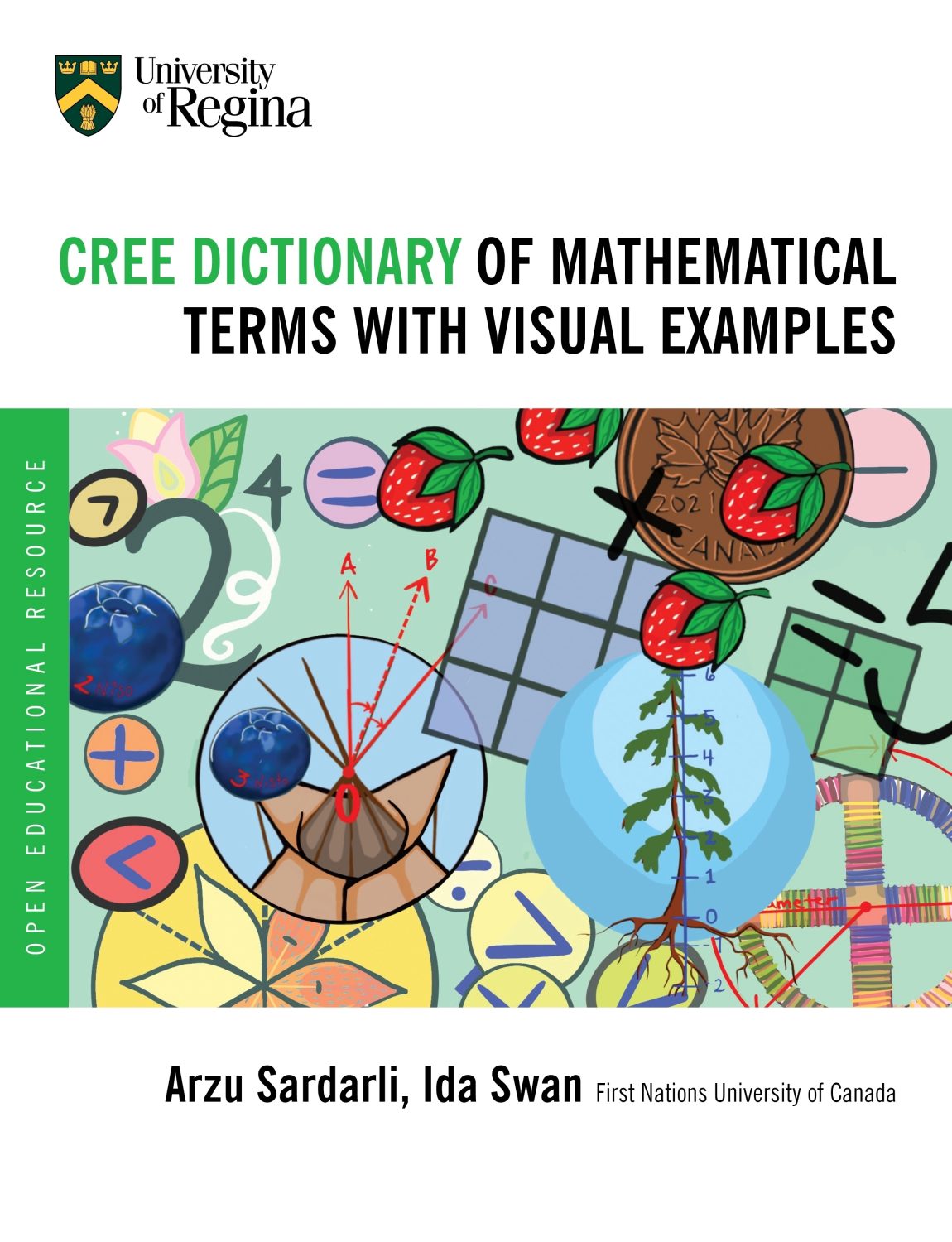 Cover image for CREE DICTIONARY OF MATHEMATICAL TERMS WITH VISUAL EXAMPLES