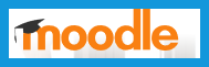 The picture shows the open-source Moodle logo.