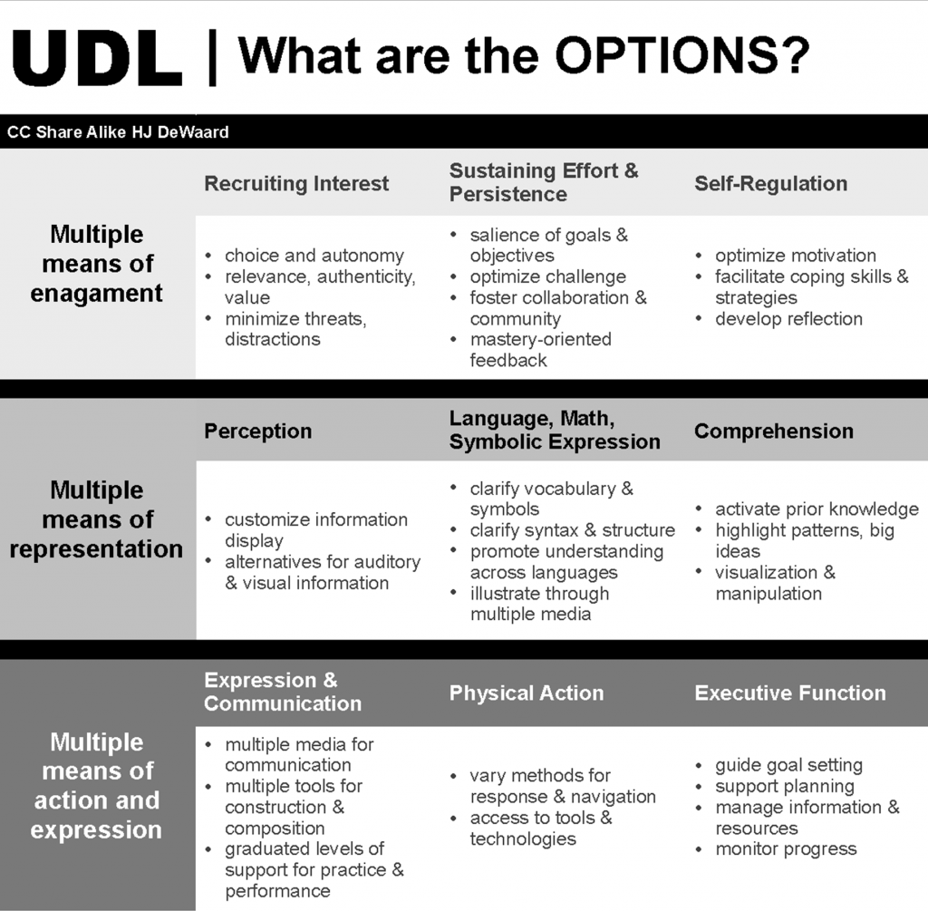 Universal Design for Learning