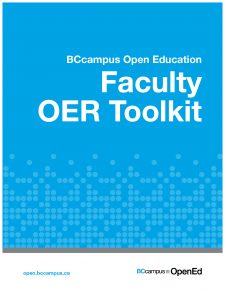 Faculty OER Toolkit book cover