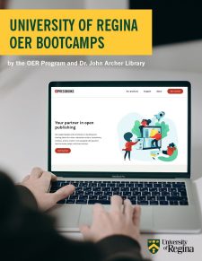 University of Regina OER Bootcamps book cover