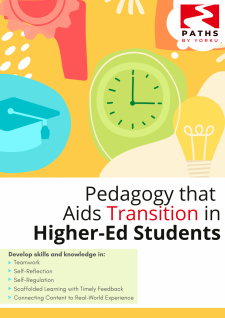 Pedagogy that Aids Transition in Higher-Ed Students book cover