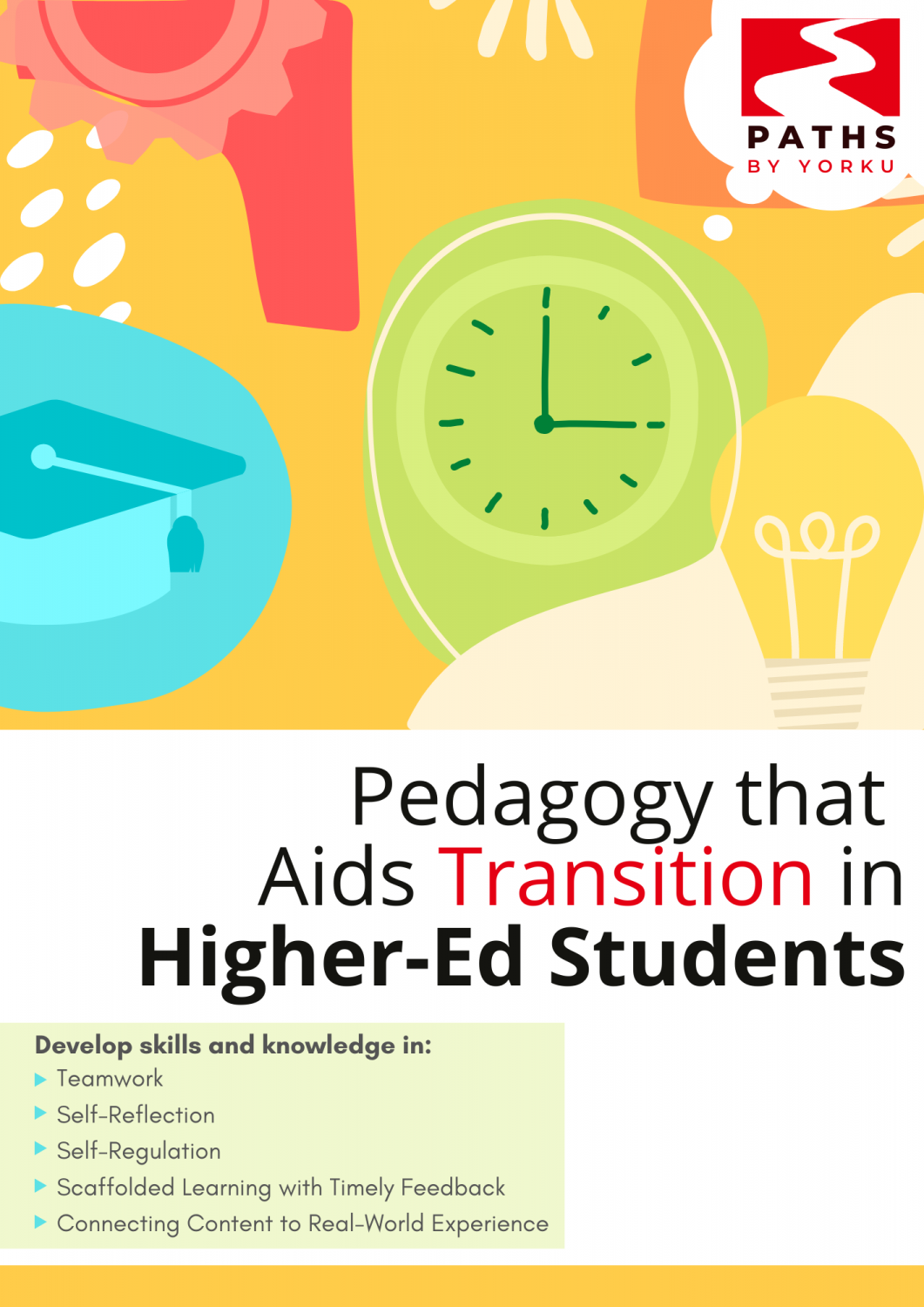 Cover image for Pedagogy that Aids Transition in Higher-Ed Students