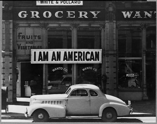 Japanese American Owned Grocery Store Oakland California March 1942