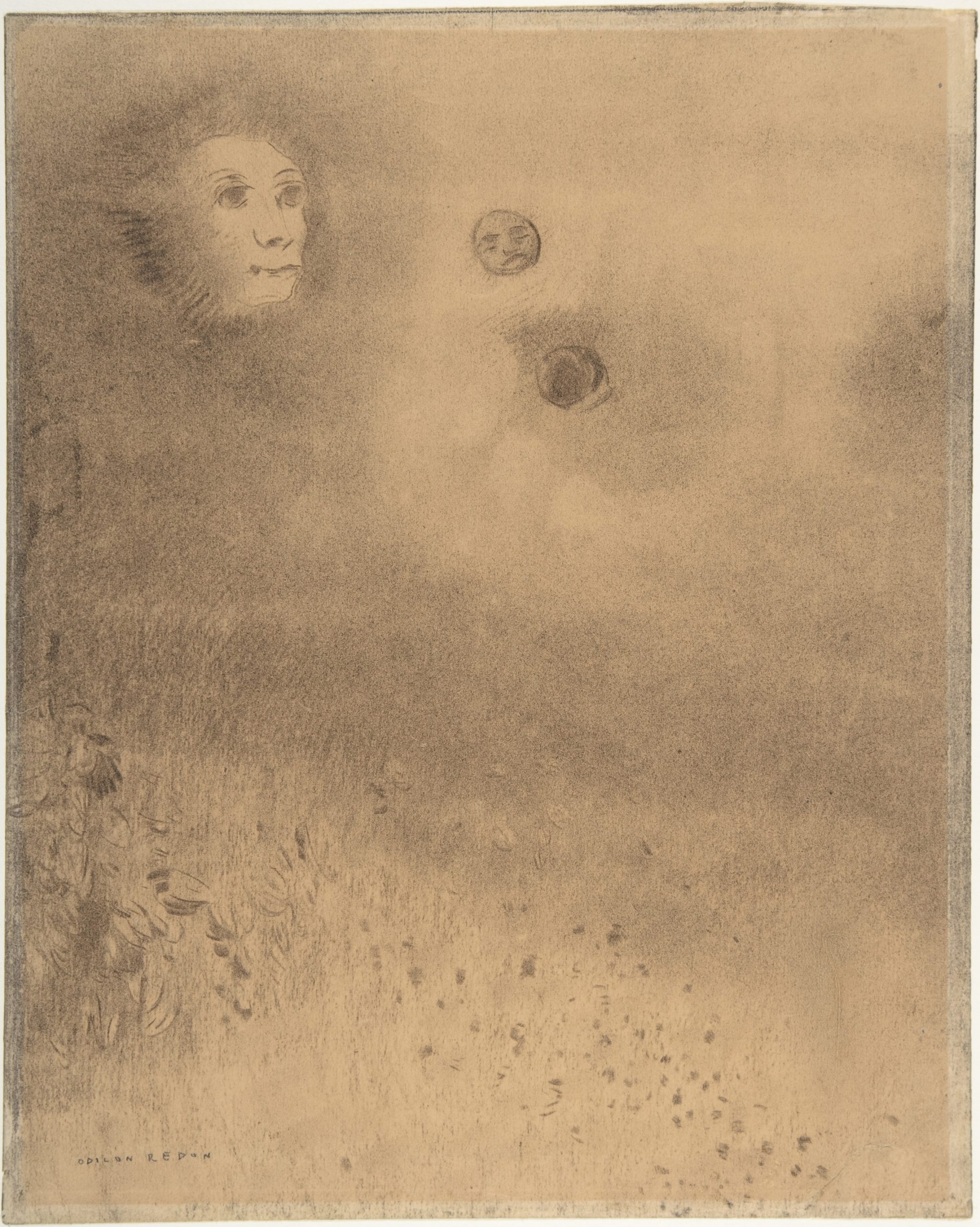 Image showing Hallucinations art piece by Odilon Redon