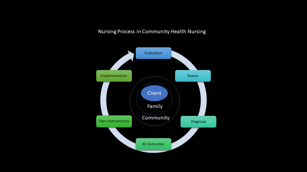 Image that shows Nursing Process In Community Health Nursing