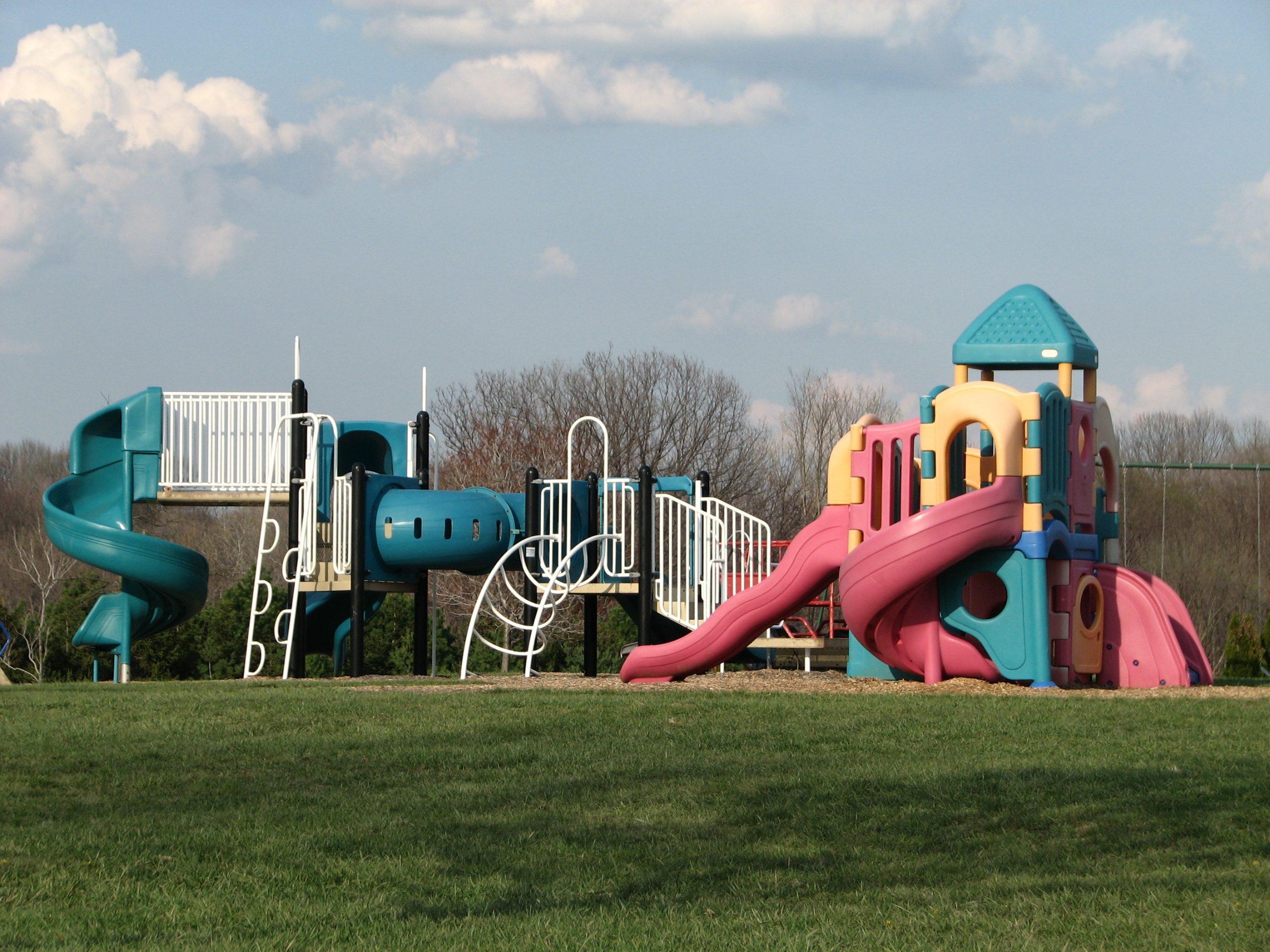 Photo showing a playground