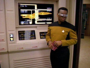 Head Engineer Geordi La Forge